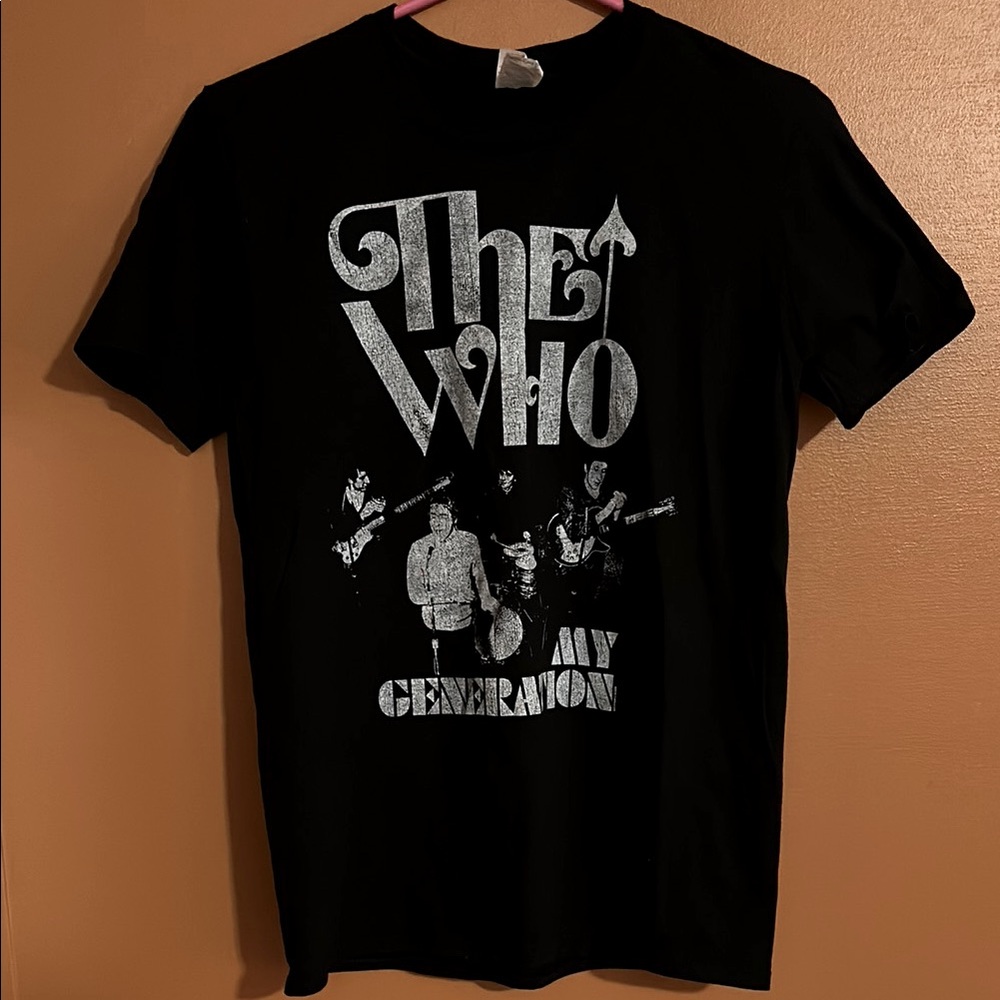 The Who Black Graphic T-Shirt